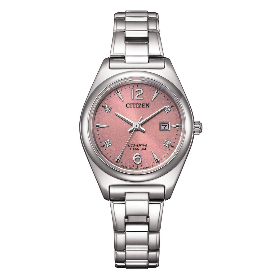 Orologio Citizen Lady Super Titanio Diamanti Donna EW2601-81X